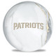 OTB NFL New England Patriots White Marble Bowling Ball