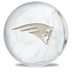 OTB NFL New England Patriots White Marble Bowling Ball