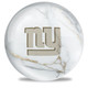 OTB NFL New York Giants White Marble Bowling Ball