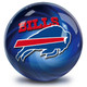 OTB NFL Buffalo Bills Helmet Swirl Bowling Ball