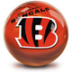 OTB NFL Cincinnati Bengals Helmet Swirl Bowling Ball