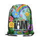 Rainbowl Oasis Drawstring Backpack