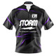READY-2-SHIP Storm Violet Fragments Bowling Jersey