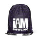 Purple Camo Drawstring Backpack