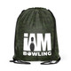 Green Camo Drawstring Backpack
