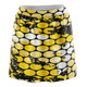 Yellow Bubblegrid Skirt
