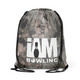Air Force Camo Drawstring Backpack