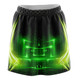 Green Neon Matrix Skirt