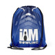Blue Vanguard Drawstring Backpack