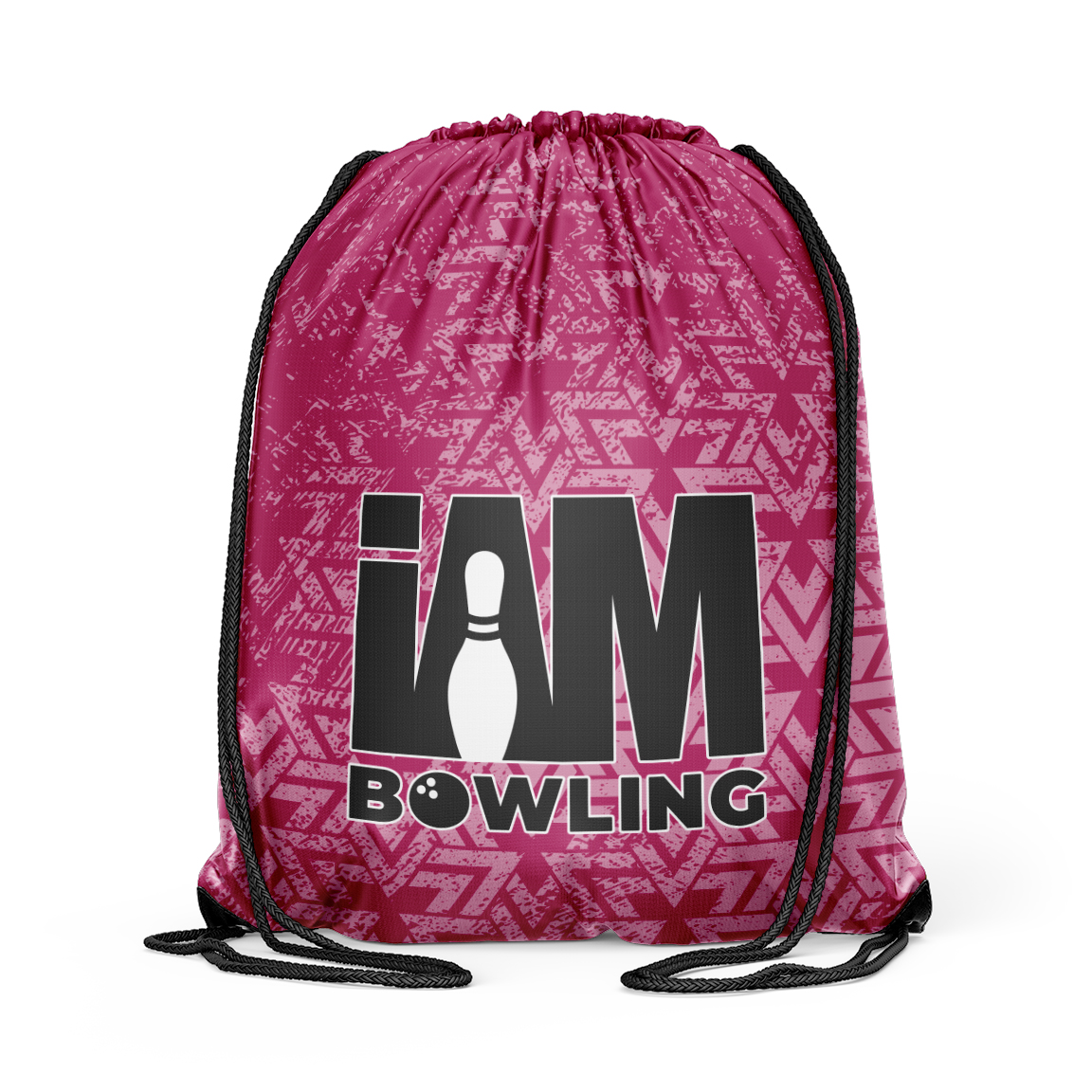 I AM Bowling DS Bowling Drawstring Backpack - 2119-IAB