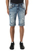 Rock revival jean short