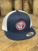 Lazy J Ranch Wear Navy & White 4" Tejas Patch Cap Hat - NVYWHT4TEJ