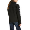 Ariat® Youth Unisex Black New Team Softshell Coat Jacket - 10028657