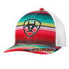 Ariat Women's Serape With Shield Logo Mesh Back Snapback Baseball Cap Patch Hats - 1515997