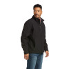 Ariat®  Men's Team Logo 2.0 Black on Black Softshell Jacket - 10037365
