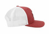 Hooey "Strap Roughy" Cachucha Mesh Back Snapback Patch Cap Hats - 4029T-RDWH