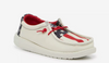 Hey Dude Boys Wally Americana Shoes