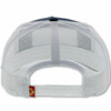 Hooey "Cactus Ropes" Mesh Back Snapback Navy and White Patch Cap Hats - CR058