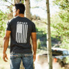 Ariat® Men's Freedom Charcoal Grey Flag Short Sleeve T-Shirt Tee - 10025209