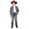 Western blue denim jean