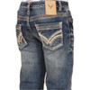 Western blue boys denim jeans