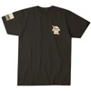 Howitzer Men's Long Day Vintage Black Short Sleeve T-Shirt Tee