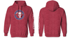 Lazy J Unisex Ranch Wear Tejas Hereford Heather Red Long Sleeve Hoodie -  HDHRTEJAS