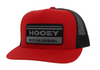 Hooey "Horizon" Red/Black Trucker Snapback Ball Cap 2135T-RDBK