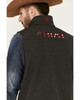 Ariat Men's Charcoal Americana Logo 2.0 Softshell Vest  Jacket - 10037380