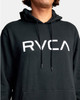 Rvca Men's Big Rvca Long Sleeve Hoodie - AVYSF00143-BLK