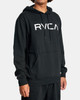 Rvca Men's Big Rvca Long Sleeve Hoodie - AVYSF00143-BLK