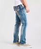 Rock Revival Men's Alternative Straight Gravel Denim Jeans - RP3591 - A200