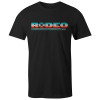Hooey "Rodeo" Black Crew Short Sleeve T-Shirt Tee - Ht1532bk