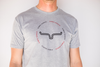 Kimes Ranch Men's Circular Repeat Short Sleeve T-Shirt Tee - Gry Htr