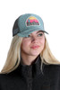 Cinch Women's Rodeo Mesh Back Snap Back Trucker Cap Hat - Blue - Mhc7874017