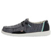 Hey Dude Women's Wendy Sox Sparkling Black Shoes - 121924957