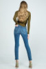 Special A Women's High Rise Skinny W Destroy Denim Jeans - P7525ML