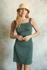 Listicle Women's Simple and Chic Mini Rib Knit Dress - LD0980