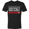 Lost Calf Unisex Graphic Plate Crew Neck Short Sleeve T-Shirt Tee - LCPT-BLK