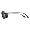 Bex Men's & Women's "Jaxyn X" Sunglasses (Black/Gray) - S38BGS