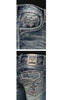 Rock Revival Men's "Waterfall J200" Straight Denim Jeans - RP3634J200R - 34"