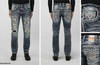 Rock Revival Men's "Toivo A200"  Alt Straight Denim Jeans  - RP3718A200R - 32"