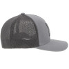 Hooey Men's Coach Hooey 5 Panel Flexfit Hat Mesh Back Patch Cap Hats- 2112GY-01