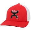 Hooey Men's Coach Hooey Flexfit Hat Mesh Back Patch Cap Hats - 2112RDWH-01