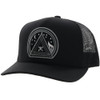 Hooey "Hooey Music" Mesh Back Snapback Trucker Patch Cap Hats - 2228T-BK
