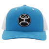 Hooey Primo Trucker Mesh Back Snapback Patch Cap Hats  - 2246T-BLWH