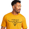 Ariat Men's Ariat Bred in the USA Crew Neck Short Sleeve T-Shirt Tee - 10039926