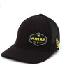 Ariat Men's R112 Work Oilfield Mesh Back Snapback Patch Cap Hats - A300023001
