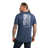 Ariat Men's Rebar Cotton Strong American Outdoors Crew Neck Short Sleeve T-Shirt Tee - 10039146