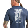 Ariat Men's Rebar Cotton Strong American Outdoors Crew Neck Short Sleeve T-Shirt Tee - 10039146